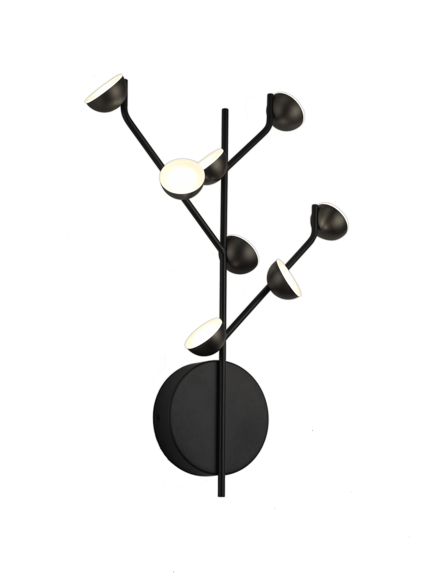 Adn Black Wall Lights Mantra Armed Wall Lights